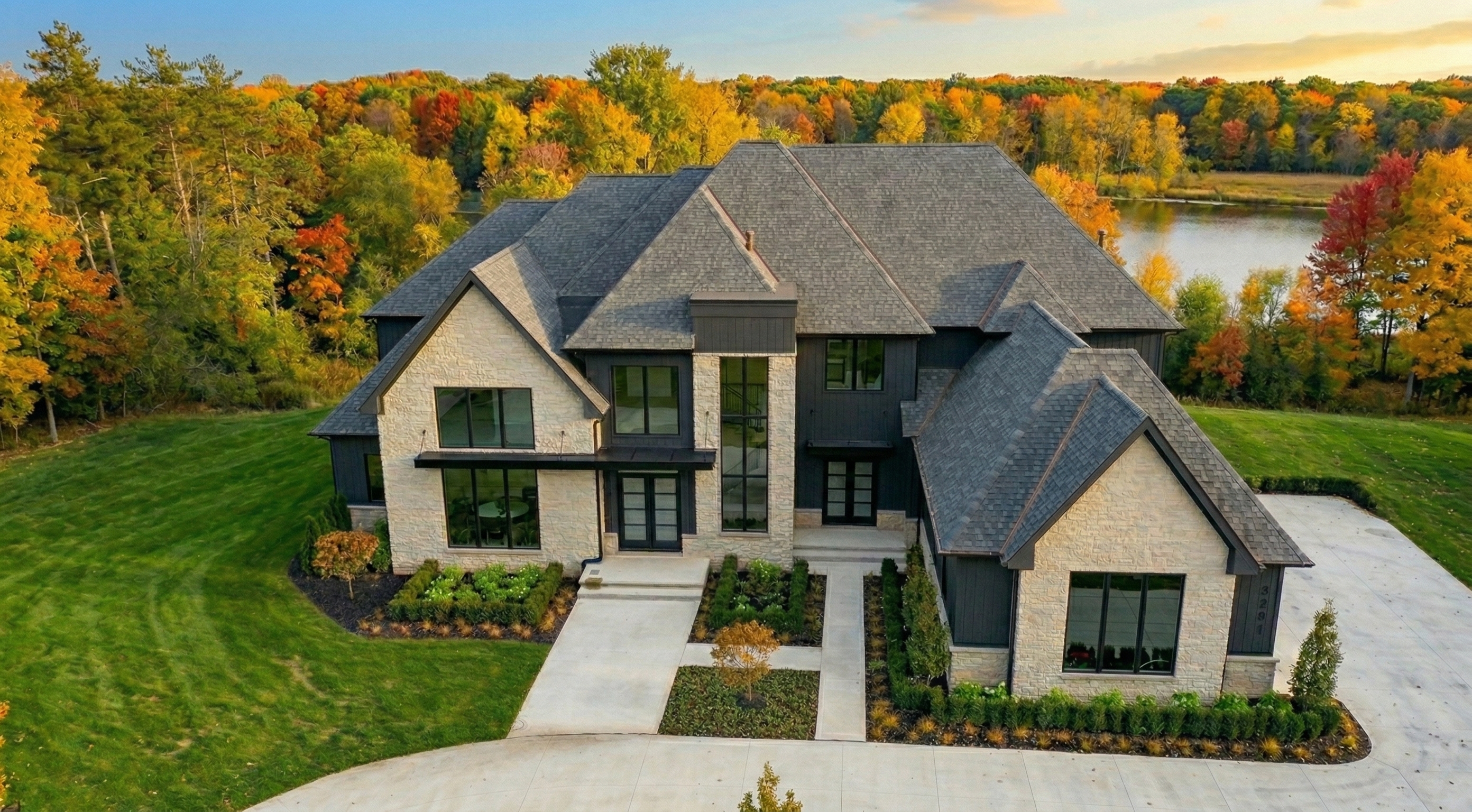 Michigan home with new roof installed through available programs